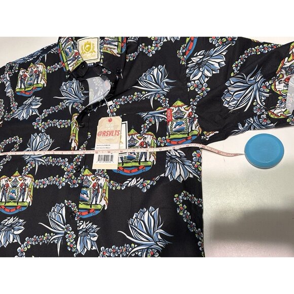 NWT RSVLTS Men Med Shirt Ace Ventura Pet Detective Roosevelts Tom Ace Hawaiian - Picture 6 of 8